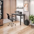 thumbnail image 2 of Techni Mobili Modern Medium Back Task Chair in Chrome/Black, 2 of 9