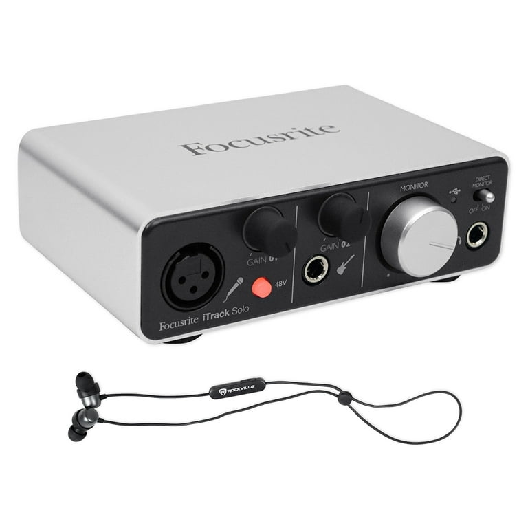 Focusrite iTrack Solo (Lightning) Audio Interface [Open Box