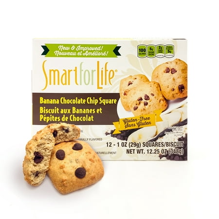 Smart for Life Gluten Free Banana Chocolate Chip Cookies 12
