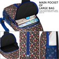 thumbnail image 4 of Sling Backpack,Dark Christmas Drink and Cookie Pattern Crossbody Bag with Water Bottle Holder,Waterproof Sling Bag for Men/Women with Chest Phone Holder for Hiking,Travel, 4 of 6