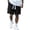 Black, variant on uikmnh Shorts Men Men's Shorts Men's Thin Bag Loose Breathable Fifth Straight Leg Casual Pants To Wear Size:M