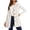 072 White, variant on Pohista My Items Women's Blazer Jacket Jackets Fashion Sleeveless Solid Casual Jacket Business Small Suit Short Tops Suit Jacket
