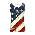 thumbnail image 4 of GaThRRgYP Women's Casual Sleeveless Shirt,Women's Casual Lndependence Day Print Sleeveless Tank Beige S, 4 of 4