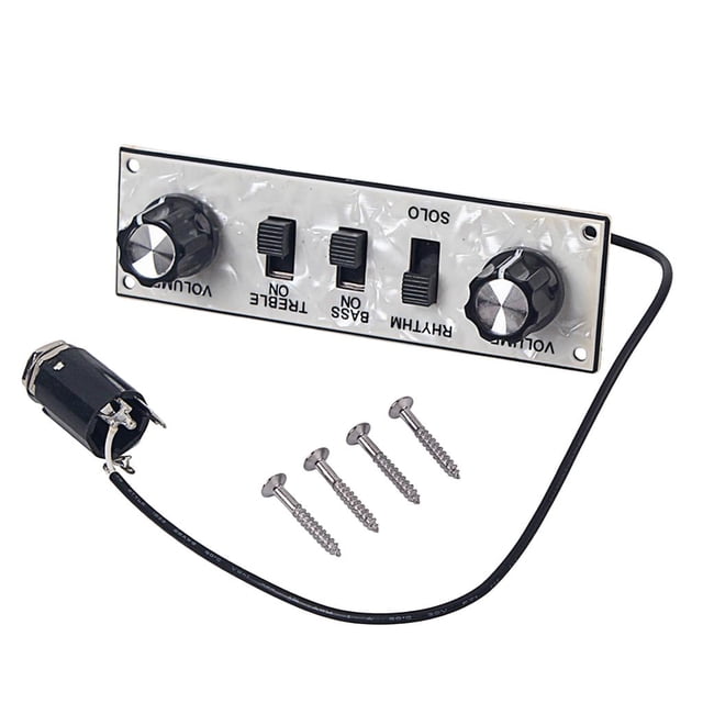 Conjunto de guitarra Hugo Placa de control cargada con cable 6.35mm