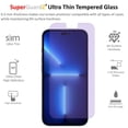 thumbnail image 3 of [2-Pack] For iPhone X - SuperGuardZ Anti Blue Light [Eye Protection] Tempered Glass Screen Protector, 9H, Anti-Scratch + Installation Tray, 3 of 9