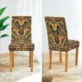 thumbnail image 3 of Yayeee 2 Pack Dining Chair Covers Stretch Parson Chairs Slipcovers Seat Protector, Retro Abstract Eagle, 3 of 6