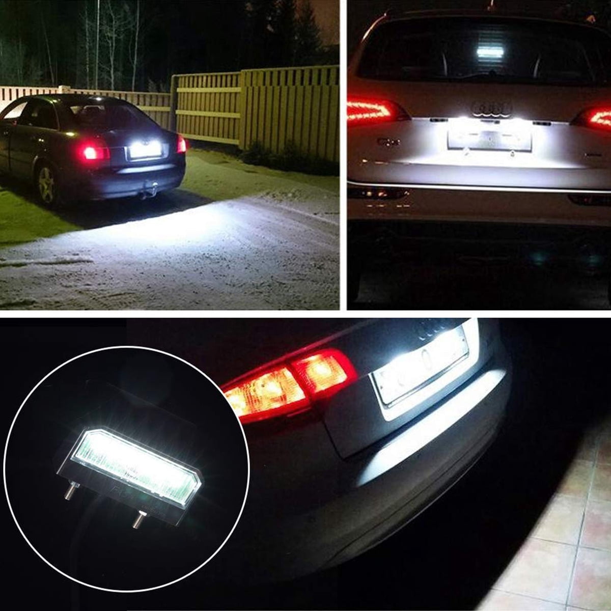 Applicable to License Plate Lights for Trucks, Motorcycles, and Cars