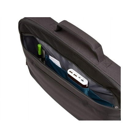 Case Logic - Advantage 17.3" Laptop Briefcase - Black