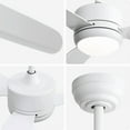 thumbnail image 2 of 46"Ceiling Fan with Light and Remote Indoor Ceiling Fan with 6-Speed Reversible DC Motor Dimmable LED Ceiling Light, 2 of 7