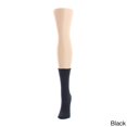 thumbnail image 5 of MeMoi Women's Neutral Ribbed Knit Essential Boot Socks - Womens - Female, One Size, Winter White, 5 of 5