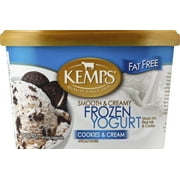 Kemps Smooth & Creamy Frozen Yogurt Cookies & Cream