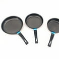 thumbnail image 5 of Raindrops 1Pcs Black Frying for Cooking and Frying Small Eggs and Pancakes 18CM Diameter, 5 of 8