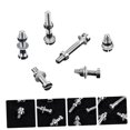 thumbnail image 2 of CHICHUMID Silver Turntable Headshell Mounting Kit 6Pcs for Phonograph Screw, 2 of 6