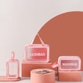 thumbnail image 3 of Bolsa de aseo transparente, 3 piezas, bolsa de cosméticos de maquillaje, bolsa de lavado de viaje transparente para mujeres y niñas, 3 of 6