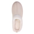 thumbnail image 5 of Joyspun Women's Ultra Short Faux Suede Platform Clog Slippers, 5 of 5