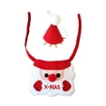 thumbnail image 2 of Babero navideño de Papá Noel para mascotas con gorro, ideal para fiestas, invierno y otras ocasiones especiales para perros y gatos pequeños. También, 2 of 8