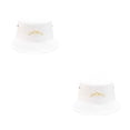 thumbnail image 2 of Minnieouse Verano Playa Algodón Sombrero de protección solar Sombreros al aire libre Gorra plegable portátil Regalos Accesorio Picnic Sporting Blanco Blanco 2piezas Minnieouse CBP271145, 2 of 5