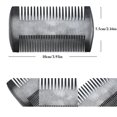 thumbnail image 4 of 3PCS Beard Care Kit Creative Beard Scissors Beard Comb Brush for Father' Day, 4 of 7