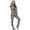 Dark Gray, variant on jsaierl Women's Warm Sherpa Romper Fuzzy Fleece Onesie Pajama One Piece Bear Print Cute Zipper Hooded Jumpsuit Sleepwear Playsuit Christmas Pajamas