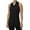 Black, variant on Xidunhg Women's Sleeveless Tank Top Golf Polo Shirts Summer Sports Athletic Fashionable Workwear-Quick Dry White L
