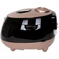 thumbnail image 2 of Cuckoo 10-Cup Heating Press Rice Cooker in Black/Brown, 2 of 5