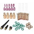 thumbnail image 3 of Kit de 55 accesorios para soldadura TIG con cubierta de vidrio de alúmina resistente y malla superior para WP-17/18/26., 3 of 5