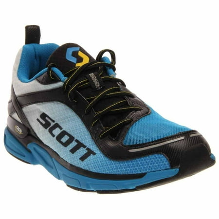 Scott Mens Eride Support 2 Running Athletic  Shoes - Blue (Best Puma Running Shoes For Men)