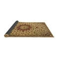 thumbnail image 2 of Ahgly Company Indoor Square Medallion Brown Traditional Area Rugs, 5' Square, 2 of 4