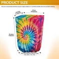 thumbnail image 4 of Yuyamidu Rainbow Whilpool Tie Dye Electric Tongue Jack Cover Universal Tongue Trailer Jack Protective Head Cover with Elastic Band Waterproof RV Jack Cover Accessories, 4 of 7