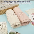 thumbnail image 6 of 2Pcs Changing Pad Cover Cotton Diaper Changing Pad with Elasticated Straps Soft Breathable Changing Pad Cover Easy to Change Use Diaper Changing Pad Suitable for Travelling, 6 of 10