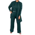 thumbnail image 2 of Pyhlmscde Women's New Knitted Slim Fit Tank Top Pants Sports Set Pants Three Sets, Sweatsuits Women 2 Piece Outfit, Womens Loungewear Set, Two Piece Sets for Women, 2 of 6