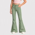 thumbnail image 5 of HCYSFG Cheetah Print Flare Pants For Girls Leopard Print High Waisted Bell Bottom Pants Summer Outdoor Weekend Travel Casual Trousers, 5 of 5