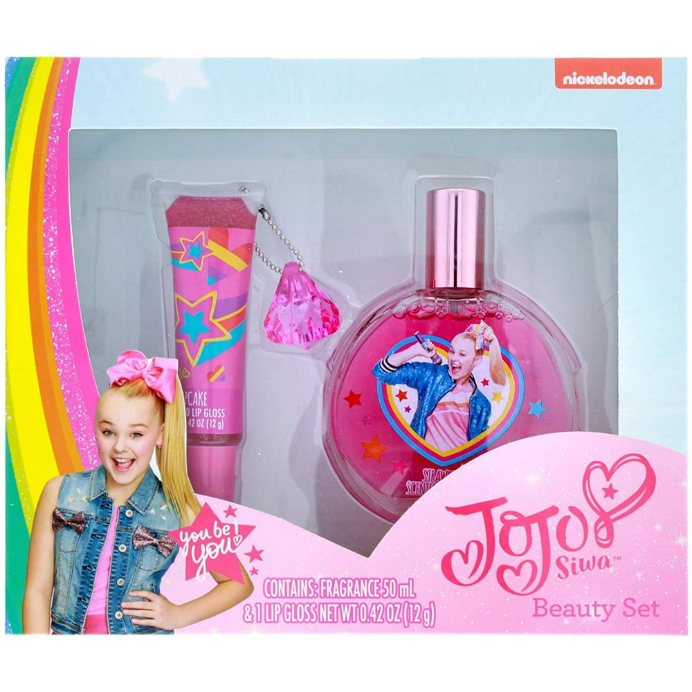 JoJo Siwa Girls Beauty Set Fragrance Lip Gloss 2pc - Walmart.com