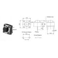 thumbnail image 4 of Botones pulsadores momentáneos de PCB de 6 x 6 x 5 mm para interruptores táctiles de 2 clavijas de control sensible, paquete de 100, 4 of 4