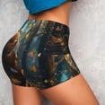 thumbnail image 4 of Honeii Cute Butterfly Bear Print Women's Workout Shorts, Gym Shorts for Active Wear, Sports Shorts,Women's Running Shorts,Quick Dry Athletic Shorts-XX-Large, 4 of 8