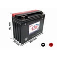 thumbnail image 2 of Lth Tx24Hl-Bs 12V 21Ah 340 Cca Bci para Moto, 2 of 5