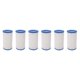 thumbnail image 5 of Cartucho de filtro, 6 piezas Cartucho de filtro de piscina Cartucho de repuesto para bomba de filtro de piscina Tecnología innovadora, 5 of 8