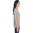 thumbnail image 2 of Champion T-Shirt à Manches Courtes pour Femmes, G, Gris Oxford, 2 of 3
