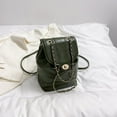 thumbnail image 4 of AMERTEER Women Backpack Casual Knapsack Drawstring Shoulder Bag Bucket Bag (Black), 4 of 10