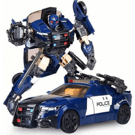 Deformation Robot Toy, Car Robot Toys, Optimus Prime Toys, Action Figure Deformation Car Model, Alloy Deformation Portable Robot Toys, Kids【YS05 Barricade】