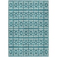 thumbnail image 2 of Addison Rugs Chantille Indoor/Outdoor Transitional Geometric Teal Washable Rectangle Rug, 2'6" x 3'10", 2 of 6