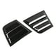 thumbnail image 1 of Rejilla de ventana lateral Bling Bling 2 piezas Negro Brillante para Dodge Charger 2011-2021, 1 of 12