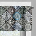 thumbnail image 5 of Ambesonne Moroccan Valance & Curtain, Antique Cultural Folk, 55"x36", Multicolor, 5 of 6