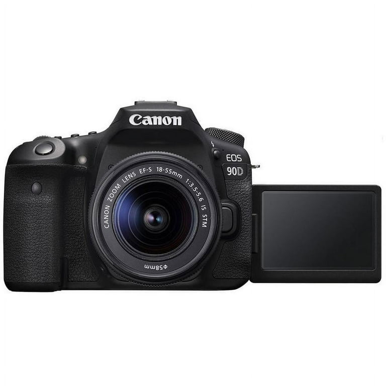 Canon EOS 90D DSLR Camera, Versatile 32.5MP APS-C Sensor