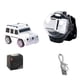 thumbnail image 1 of Mini coche de juguete con control remoto de pulsera, 2.4 GHz, carga USB. Pequeño juguete interactivo RC, ideal como regalo de cumpleaños para niños y niñas. Coche de juguete de plástico., 1 of 1