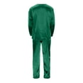 thumbnail image 5 of Matching Christmas Pajamas Family Satin Pjs Long Sleeve Crew Neck Soft Loungewear Two Piece Family Christmas Pjs, 5 of 8