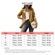 thumbnail image 4 of Chaqueta de traje Color sólido Slim Fit Mangas largas Chaqueta de oficina informal para mujer para otoño primavera Caqui XL, 4 of 4