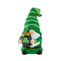 St. Patrick’S Day Tabletop Decor St Day S Resin Decor Standing Figurine for Spring Irish Green Figurine Home Holiday Decorations Indoor Outdoor Home Garden Decor Desktop Ornament Clearance