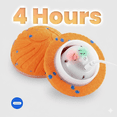 thumbnail image 4 of Waterproof IPX7 Smart Interactive Pet Toy Ball for Medium/Large Dogs & Cats - 2nd Gen Orange ETPU Bionic Toy with Auto-Roll/Bounce/Spin Modes, Anti-Slip Paw Protection, Long Battery Life,, 4 of 6