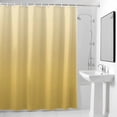 thumbnail image 4 of Ombre Yellow Fabric Shower Curtain Gradient Gradual Color Washable Shower Curtains for Bathroom, Waterproof Bath Curtain with Hooks Home Decor 72x84in, 4 of 8